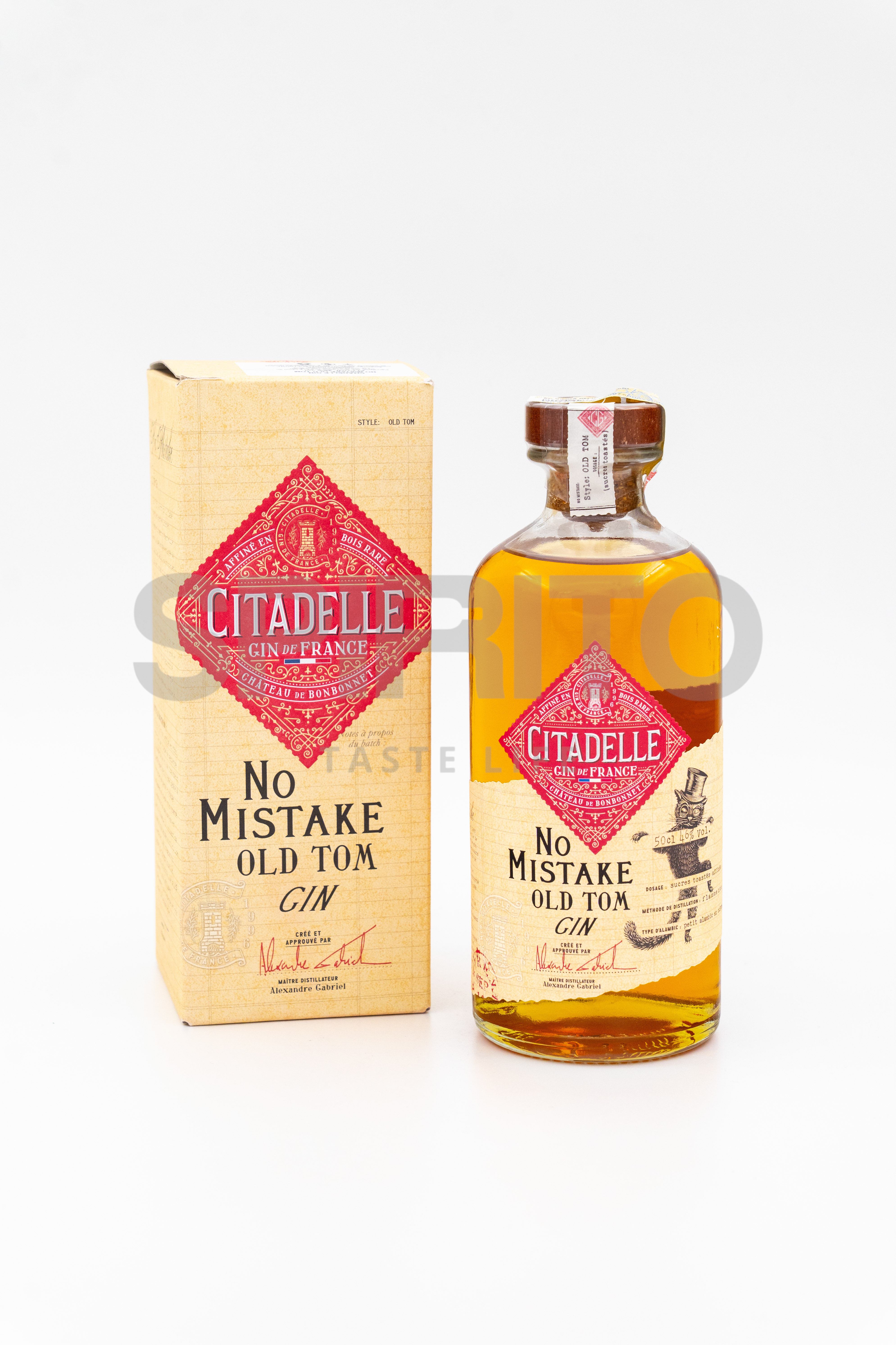 CITADELLE NO MISTAKE OLD TOM 46% ALC 500 ML