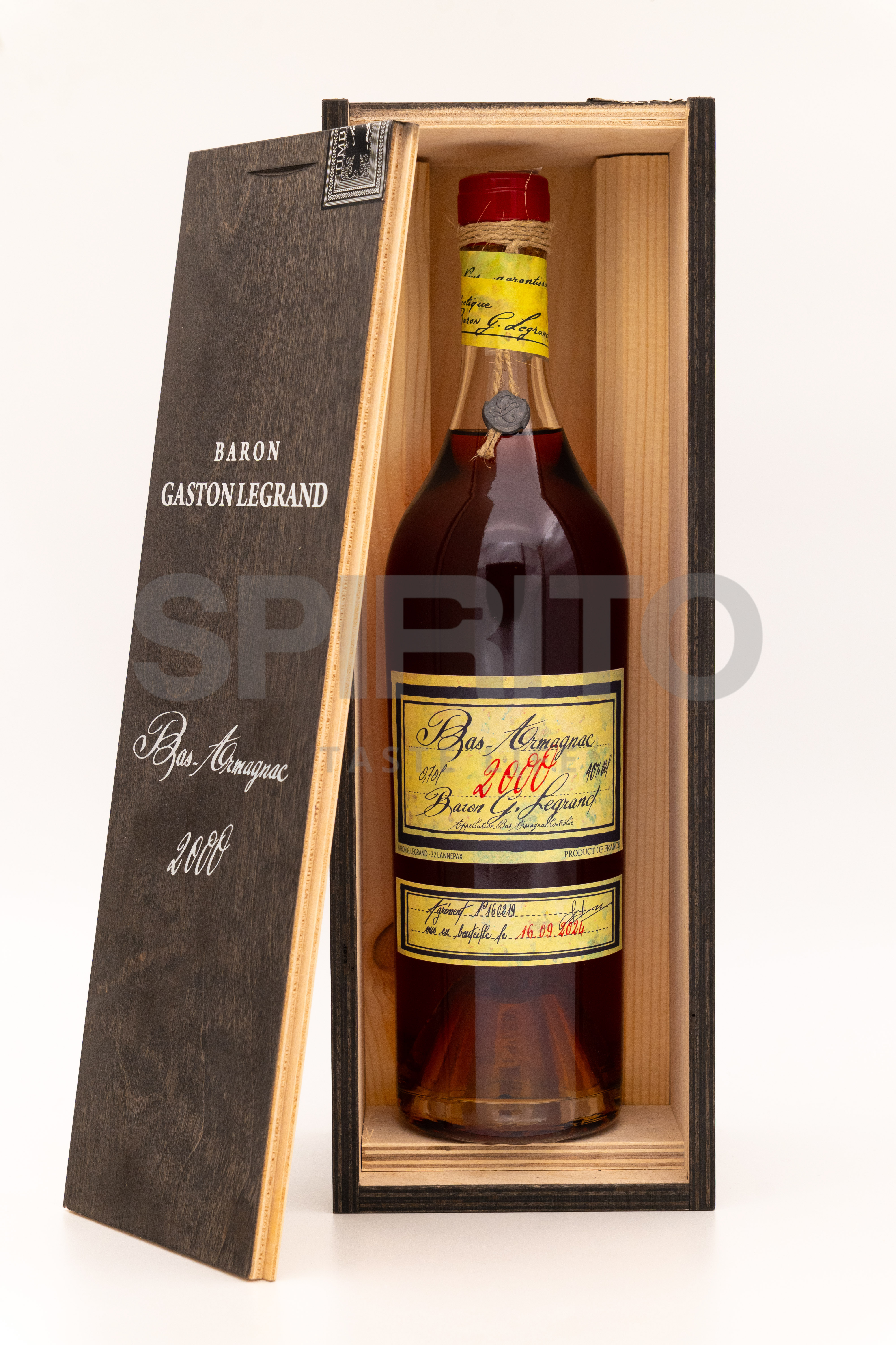 BARON GASTON LEGRAND BAS ARMAGNAC 2000 40% ALC 700 ML