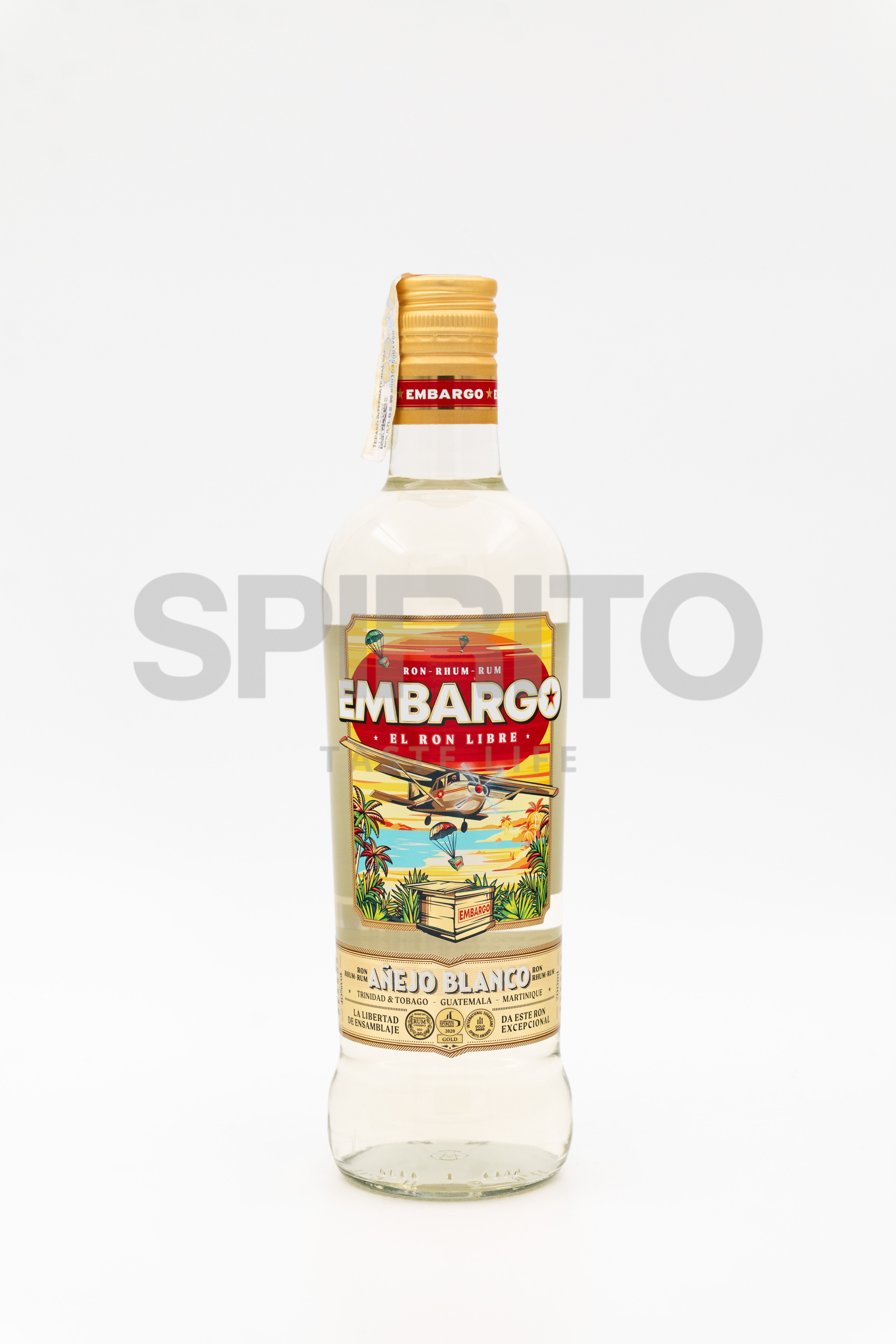 EMGARGO ANEJO BLANCO 40% ALC 700 ML