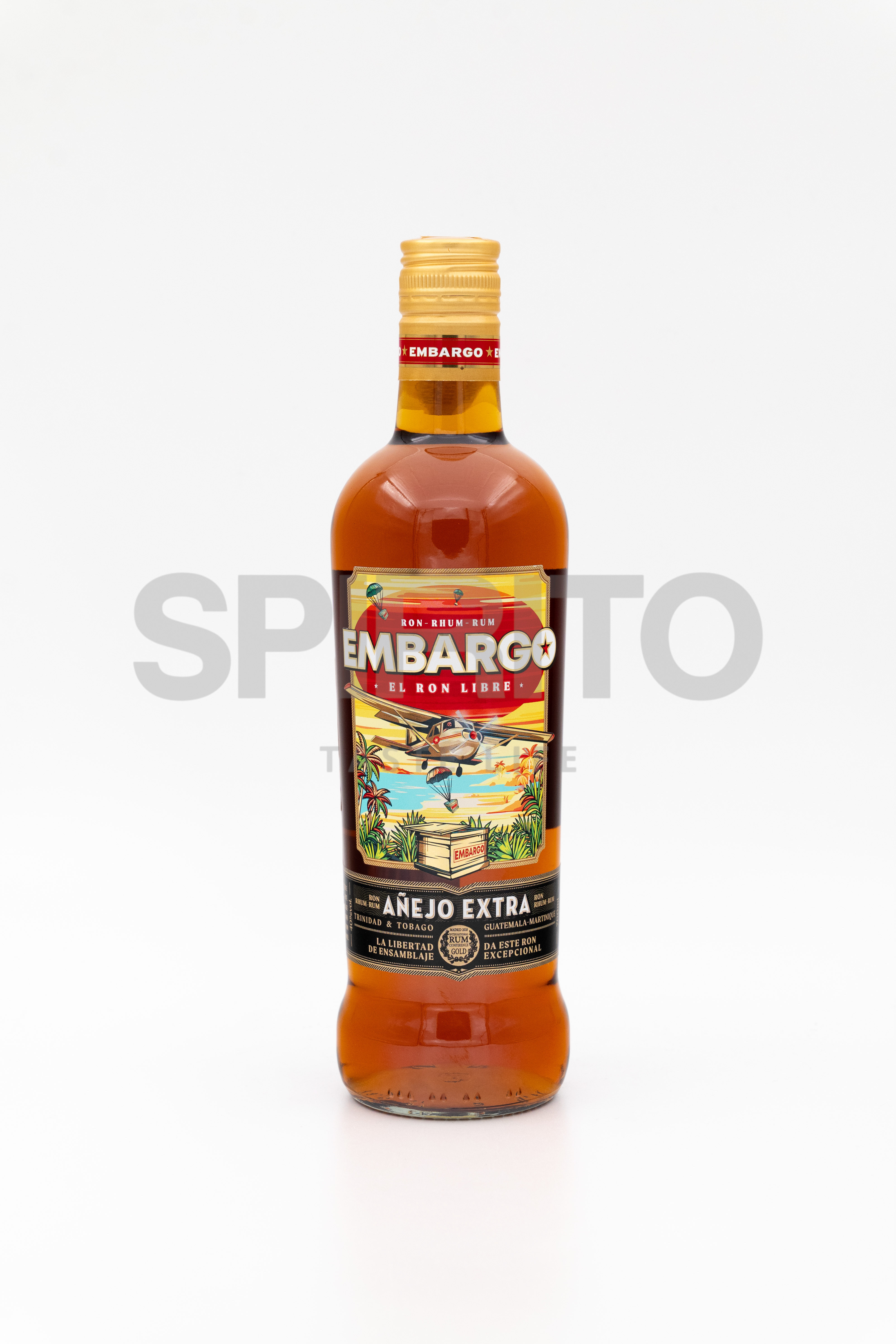 EMBARGO ANEJO EXTRA 40% ALC 700 ML
