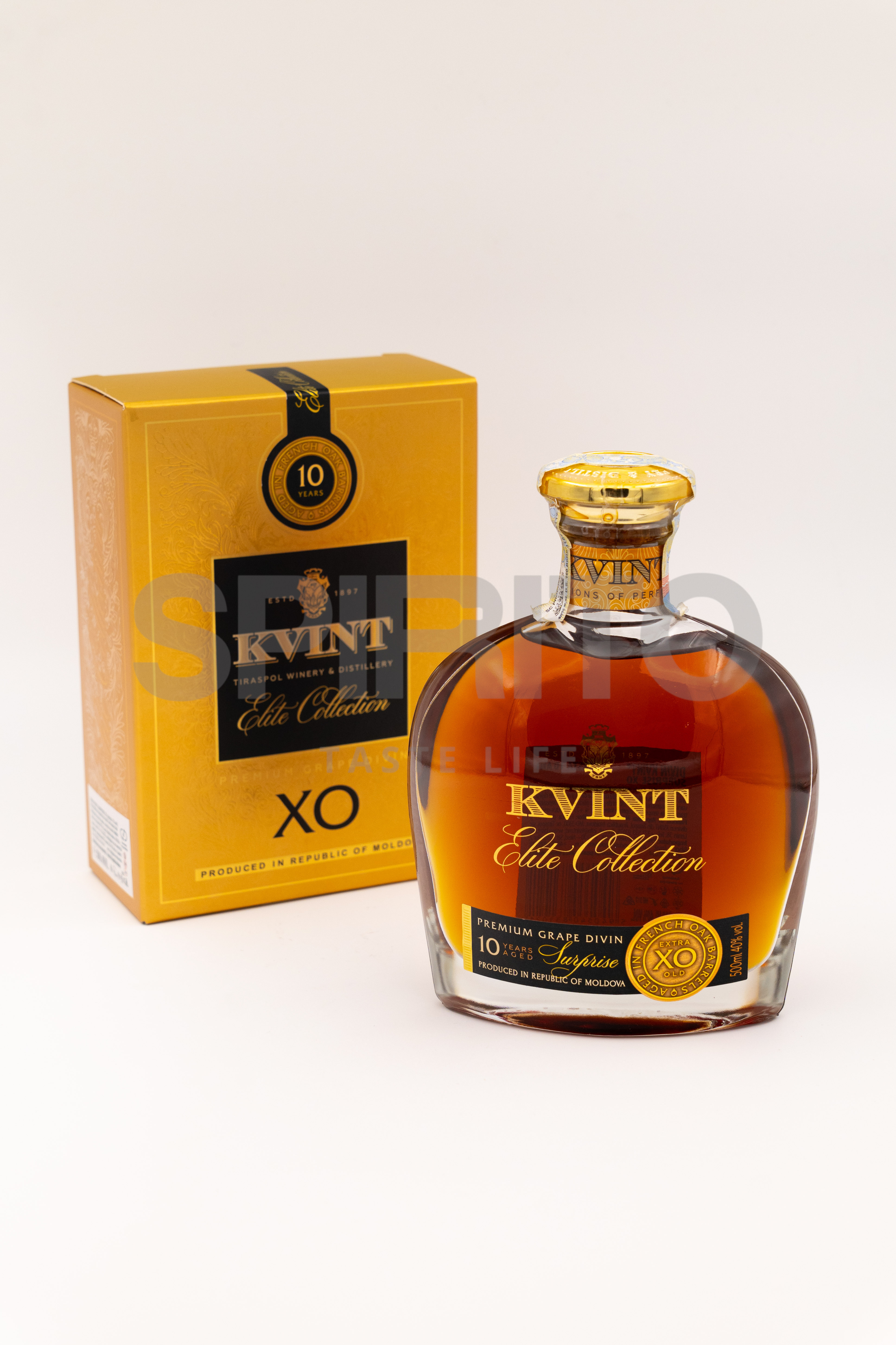 KVINT XO 10 YEARS 40% ALC 500 ML
