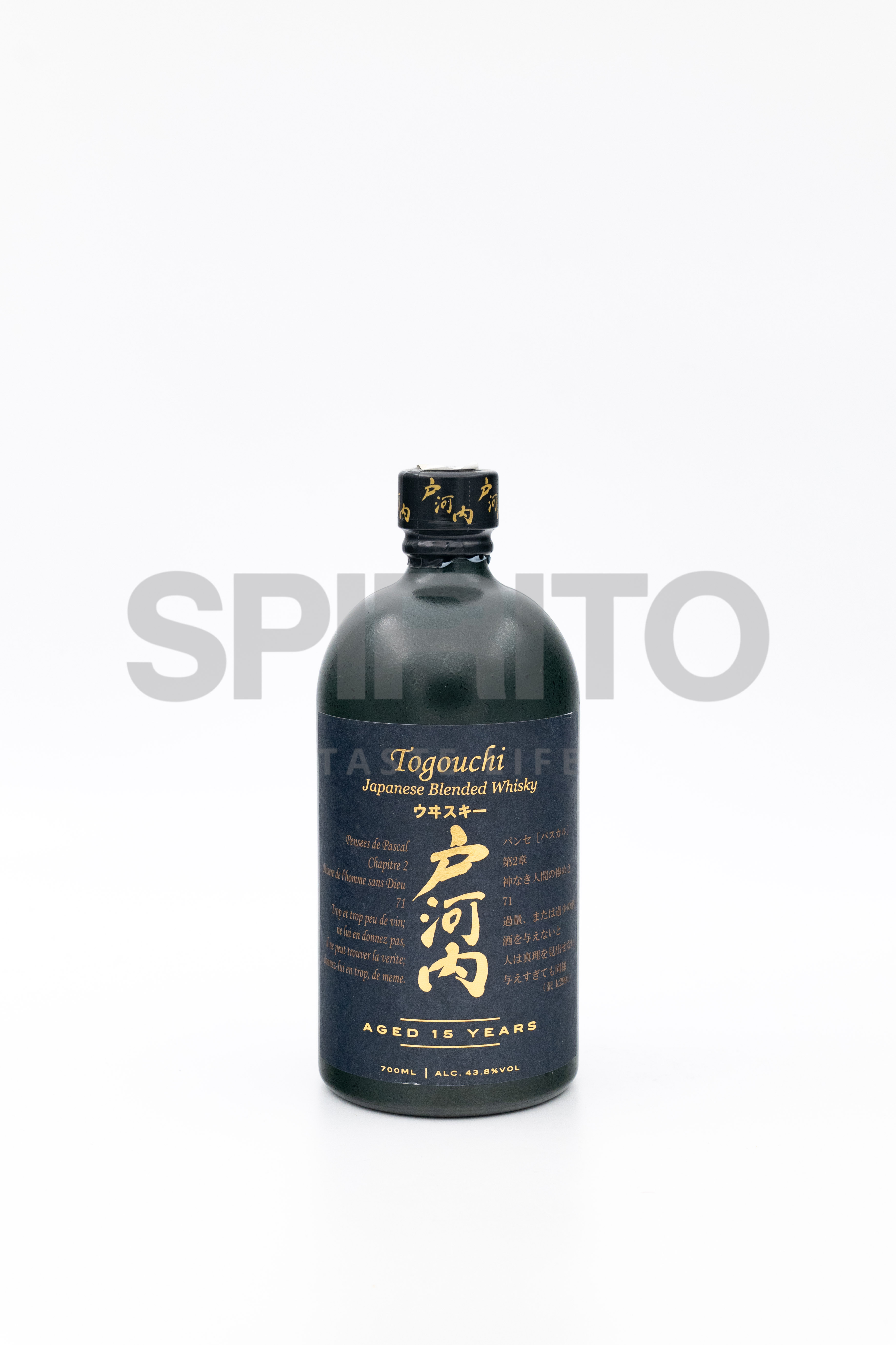 TOGOUCHI BLANDED WHISKY 43,8% ALC 700 ML