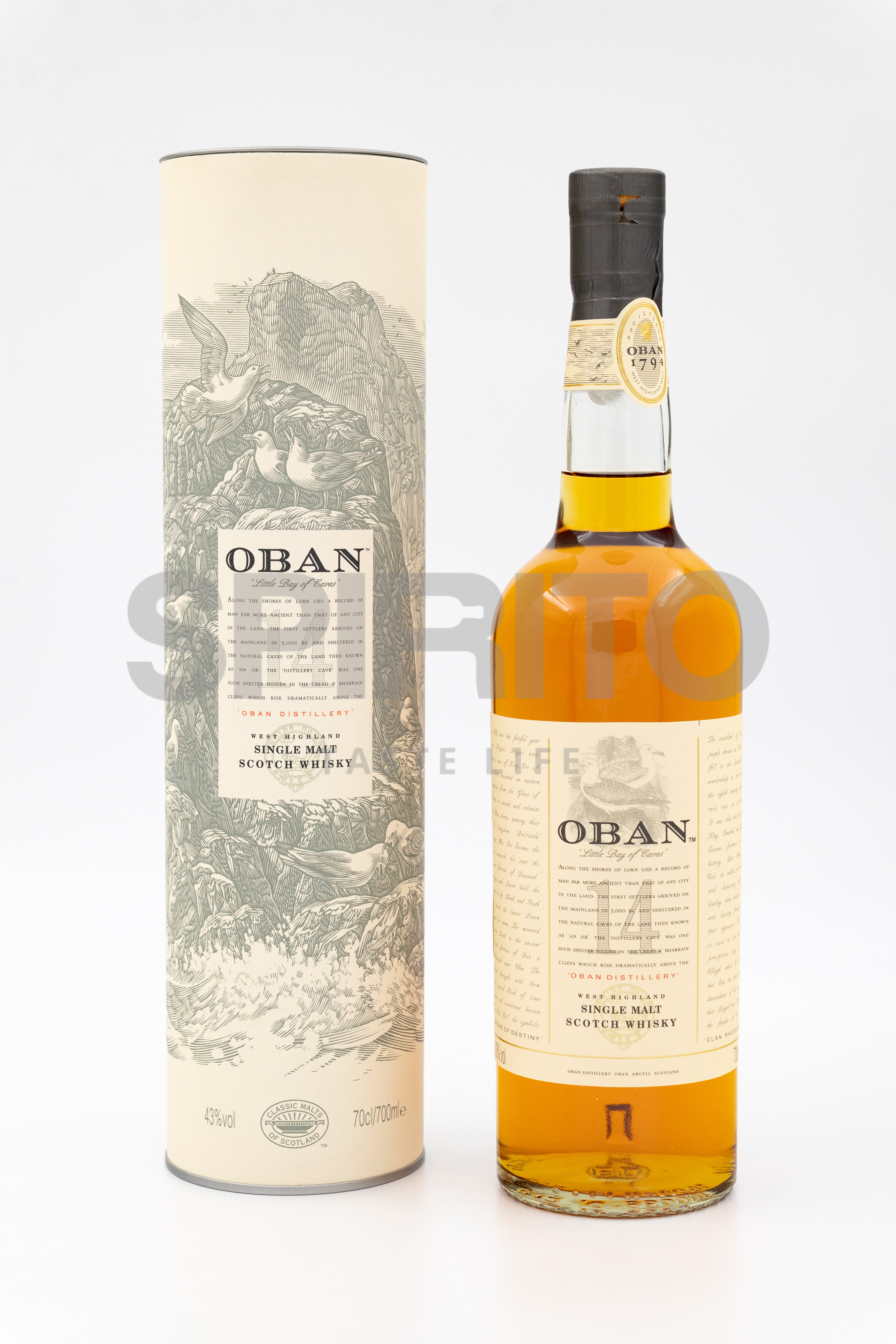 OBAN 14 YO 43% ALC 700 ML