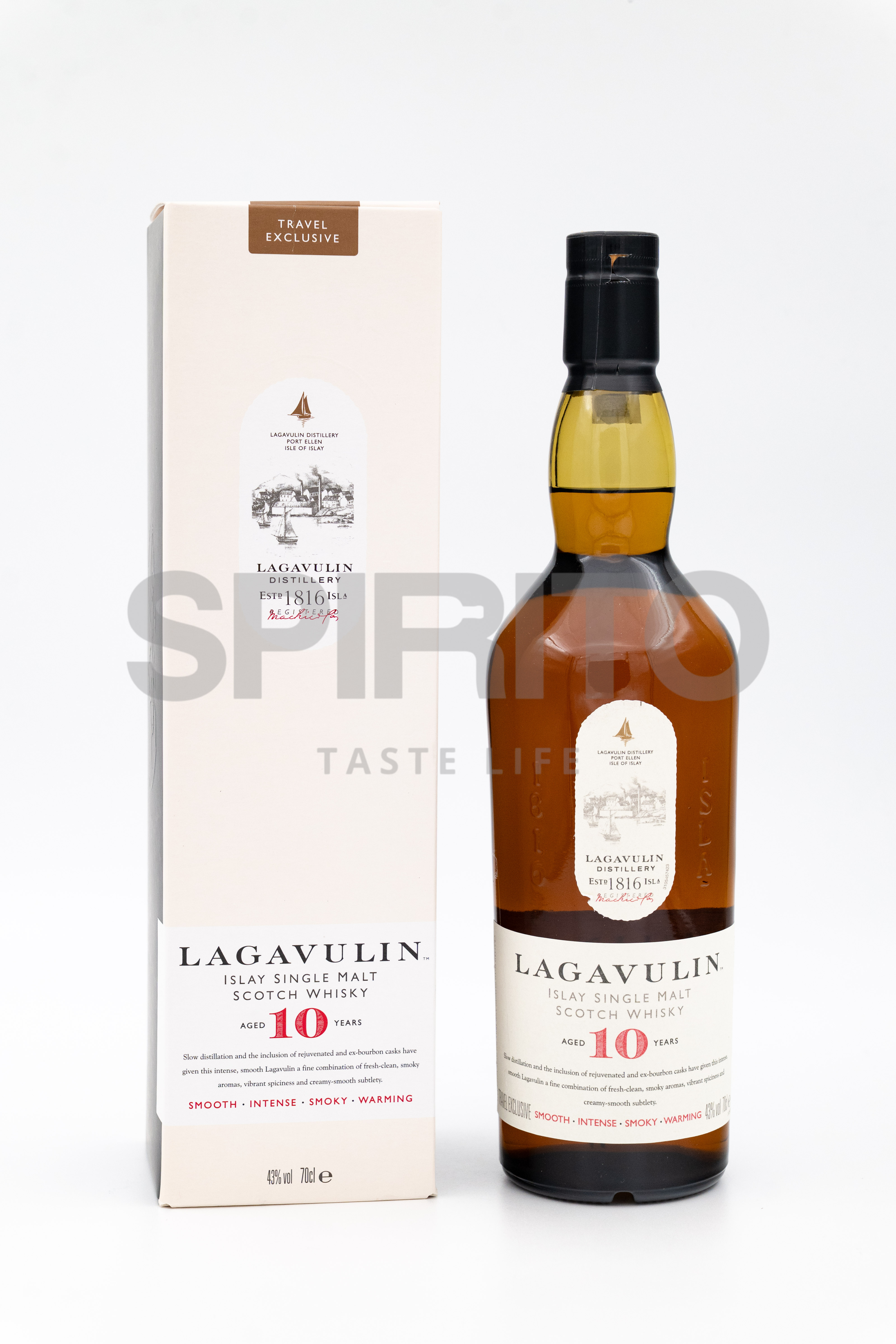 LAGAVULIN 10 YO 43% ALC 700 ML