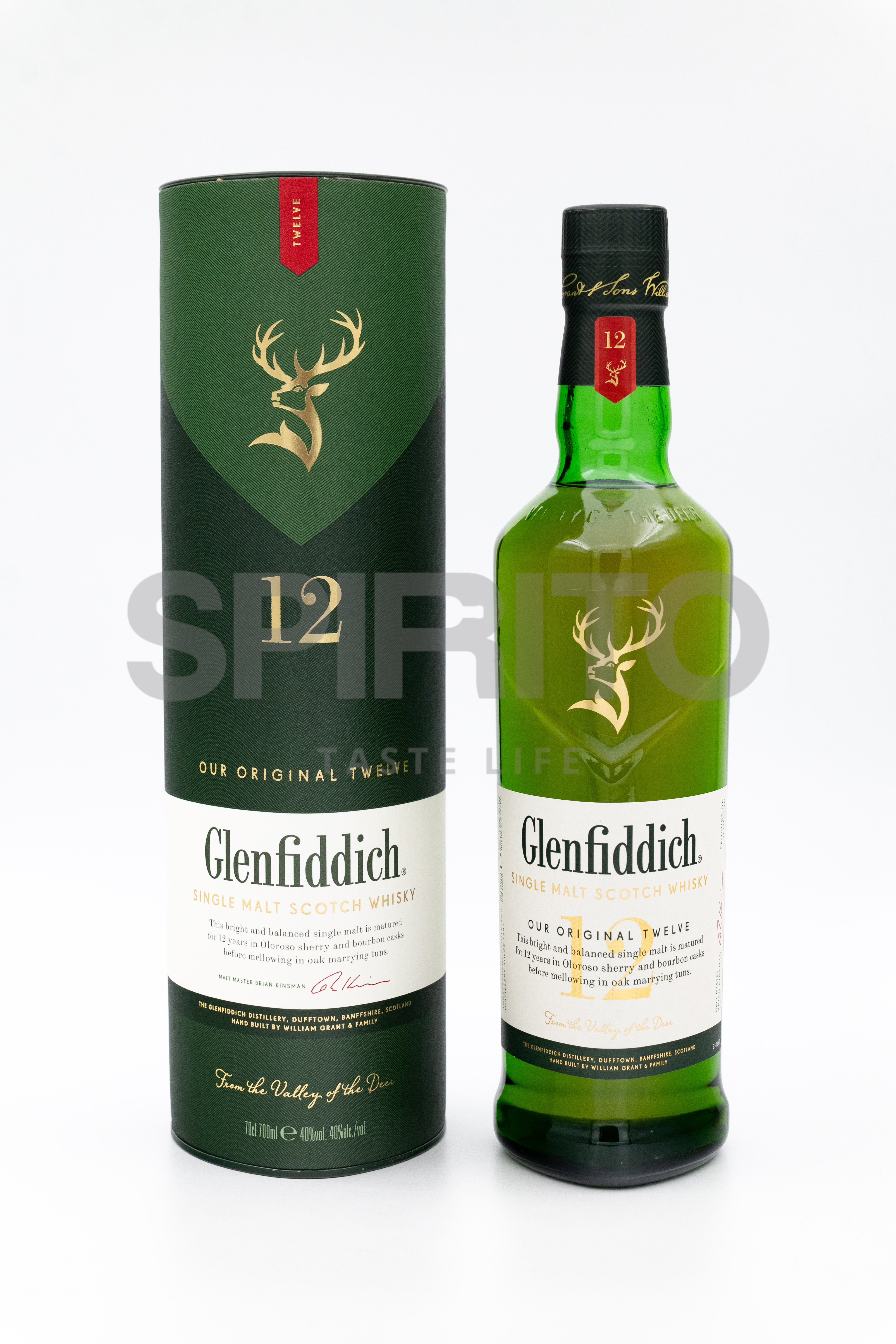 GLENFIDDICH 12 YO 40% ALC 700 ML
