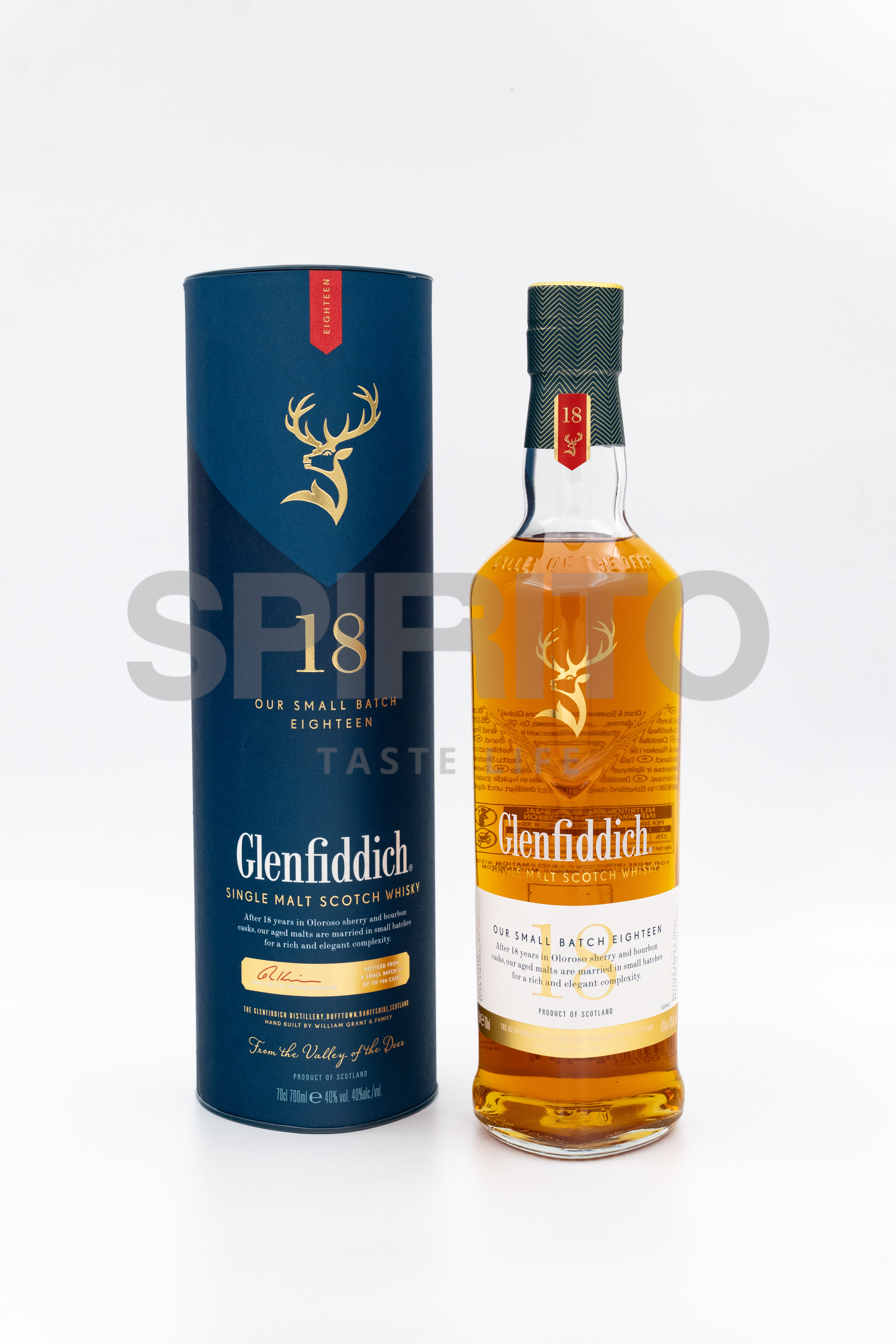 GLENFIDDICH 18 YO 40% ALC 700 ML