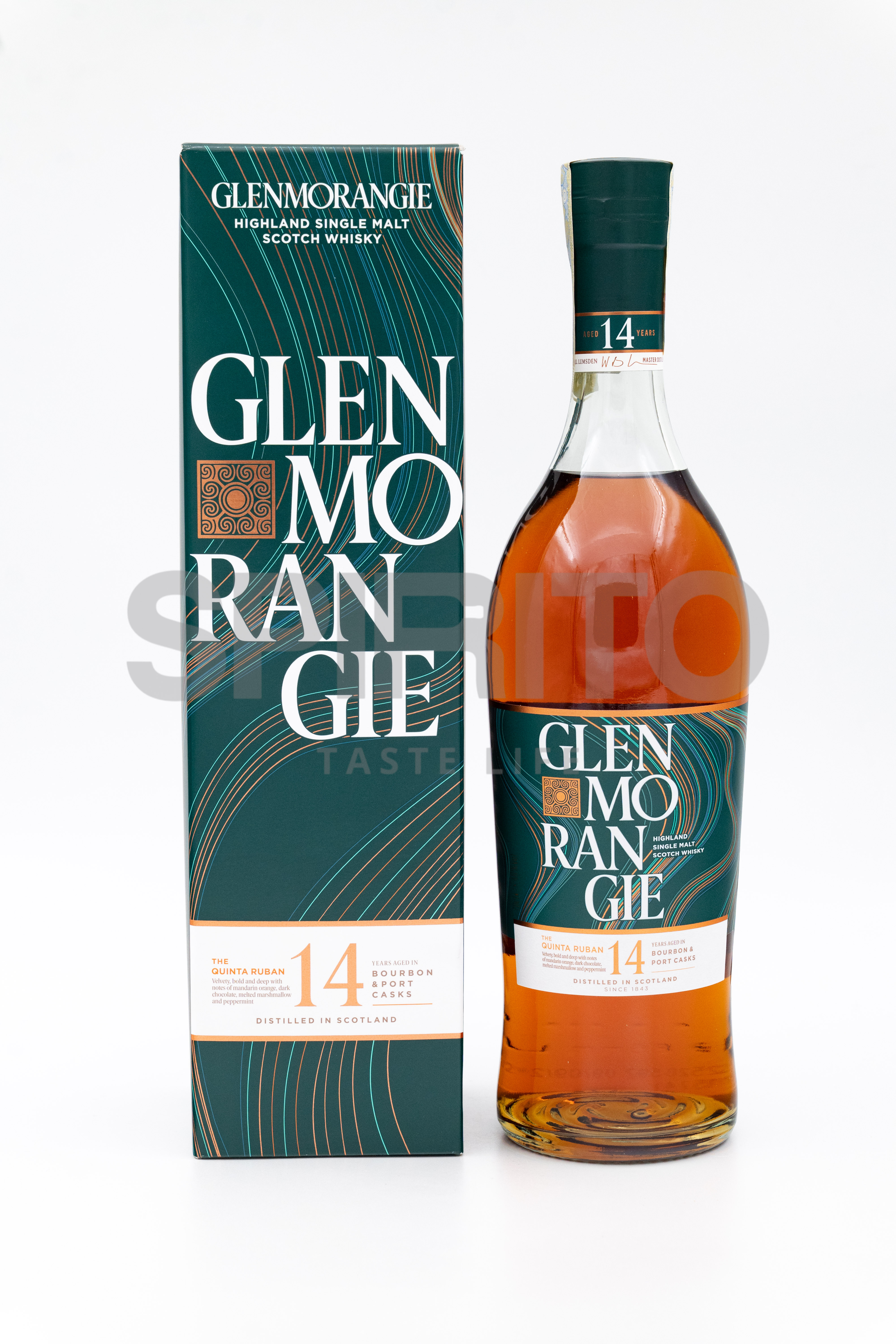 GLENMORANGIE THE QUINTA RUBAN 14 YO 46% ALC 700 ML