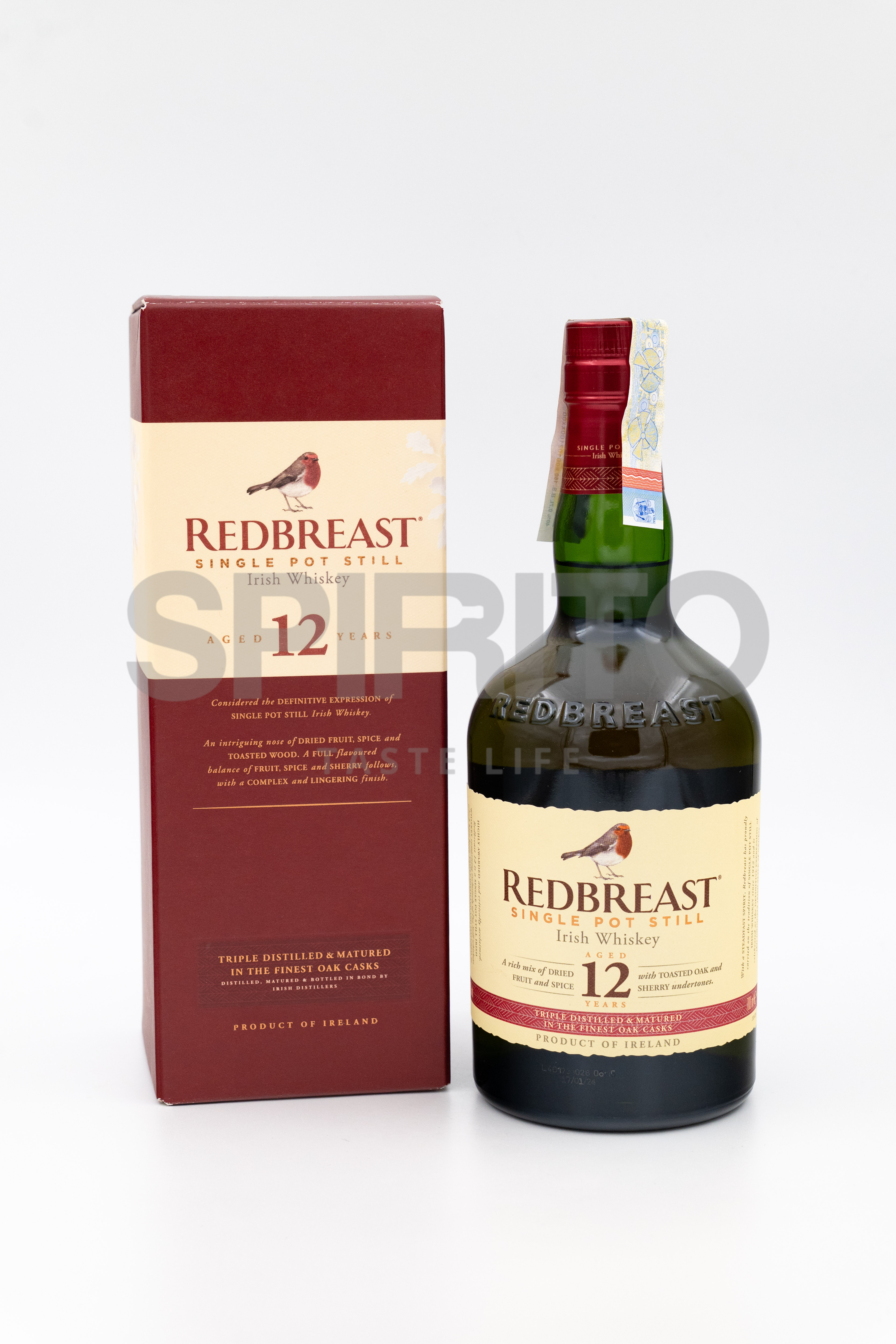 REDBREAST 12 YO 40% ALC 700 ML