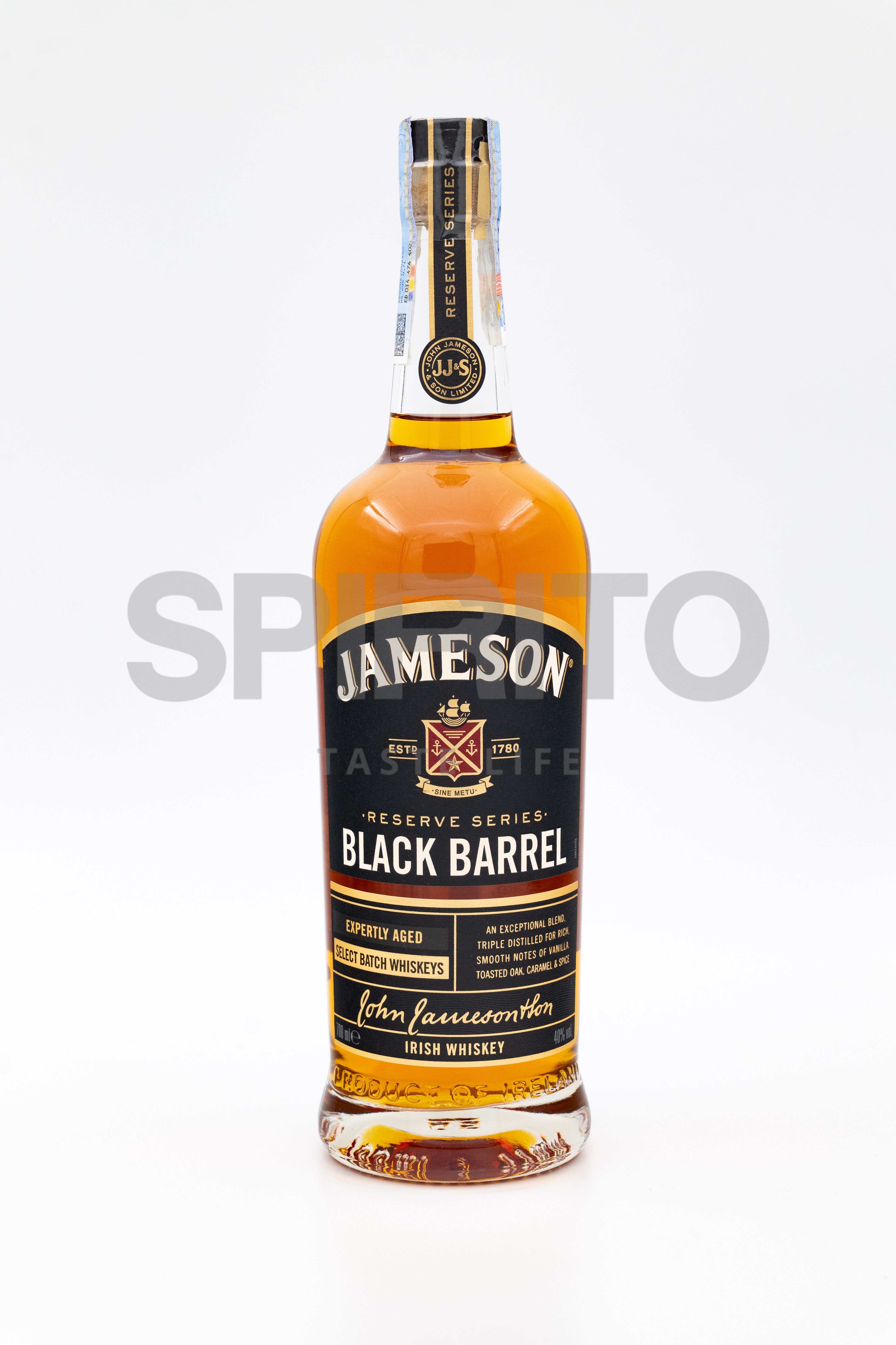 JAMESON BLACK BARREL 40% ALC 700 ML