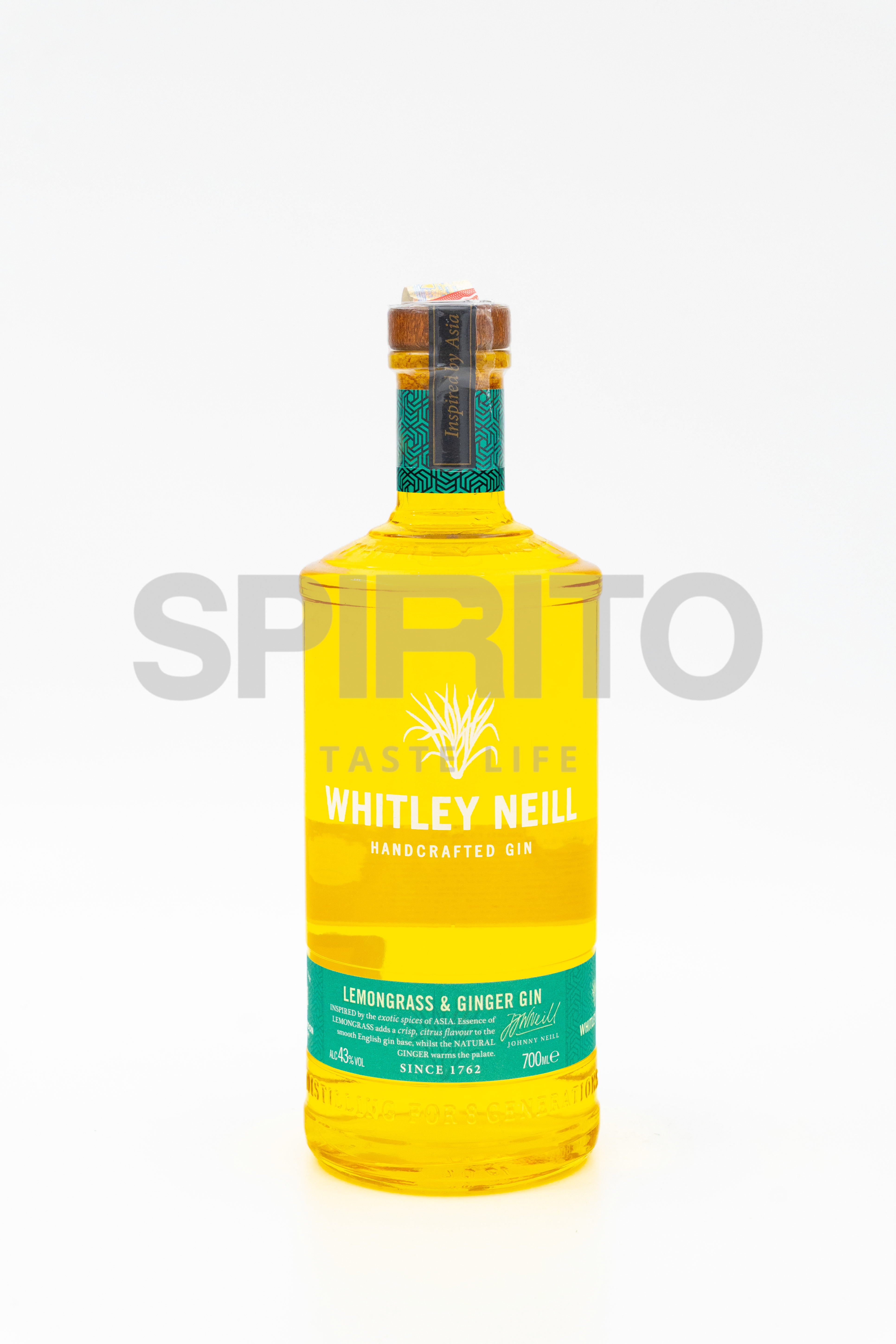 WHITLEY NEILL LEMONGRASS & GINGER 43% ALC 700 ML