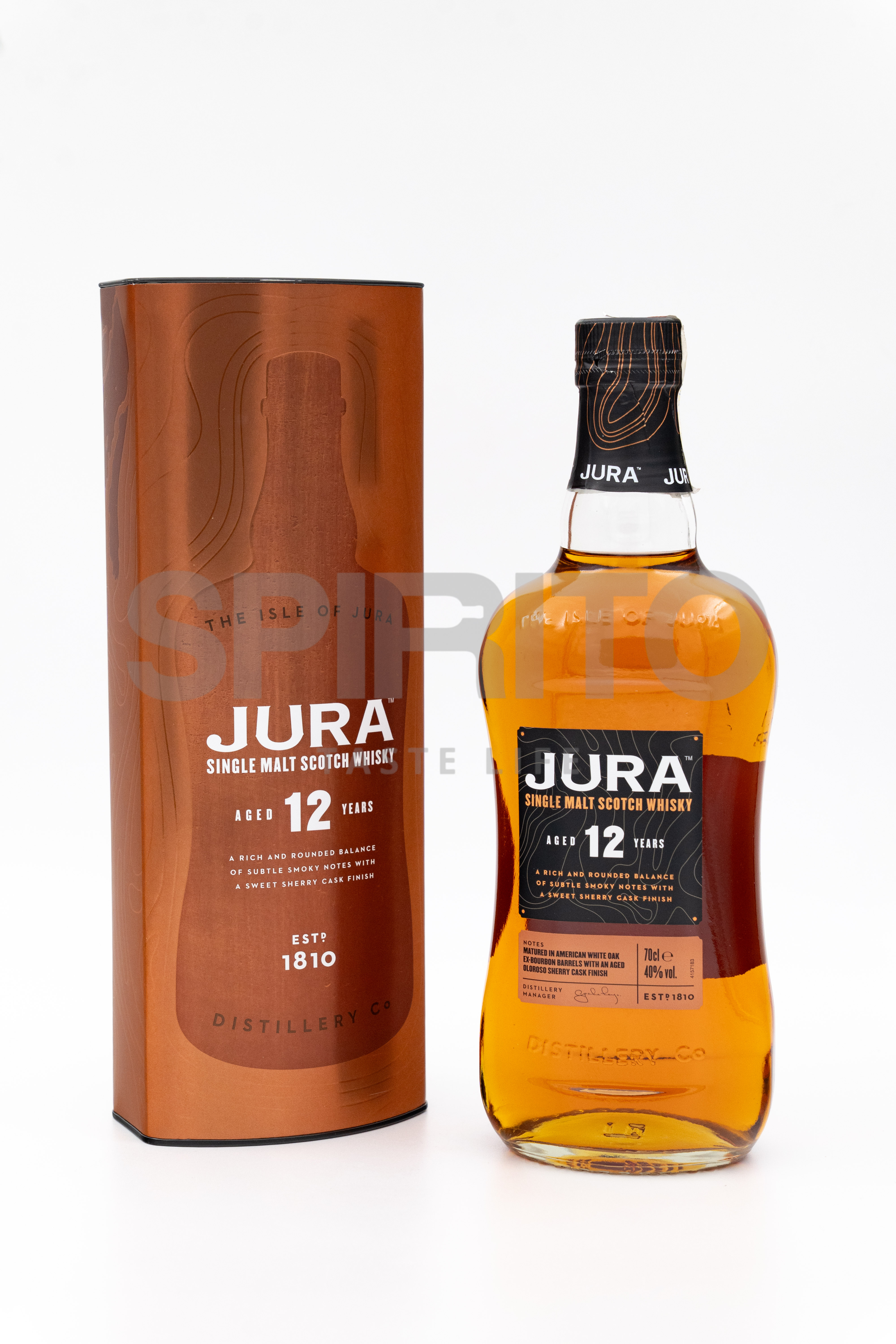 JURA 12 YO 40% ALC 700 ML