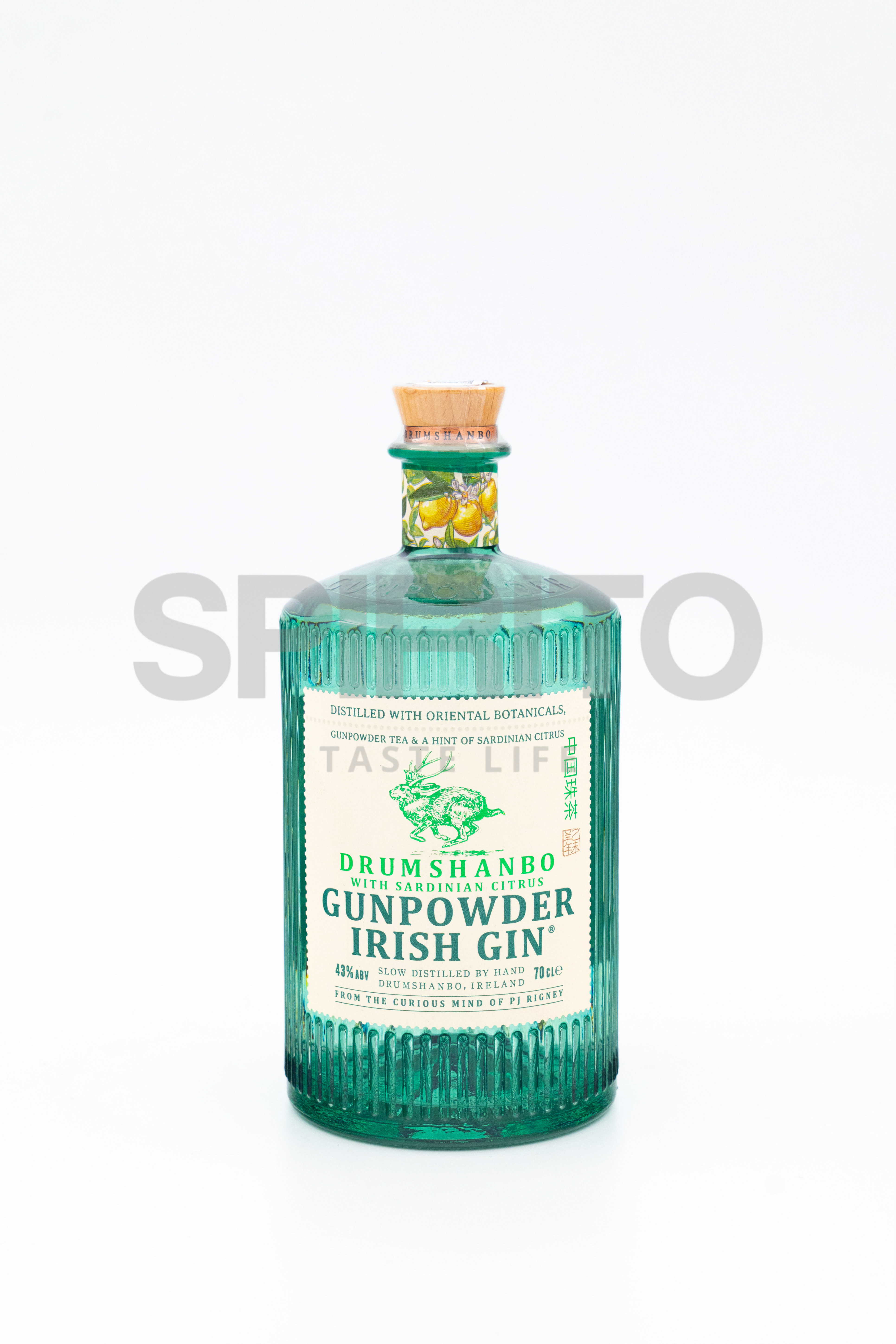 GUNPOWDER SARDINIA CITRUS 43% ALC 700 ML