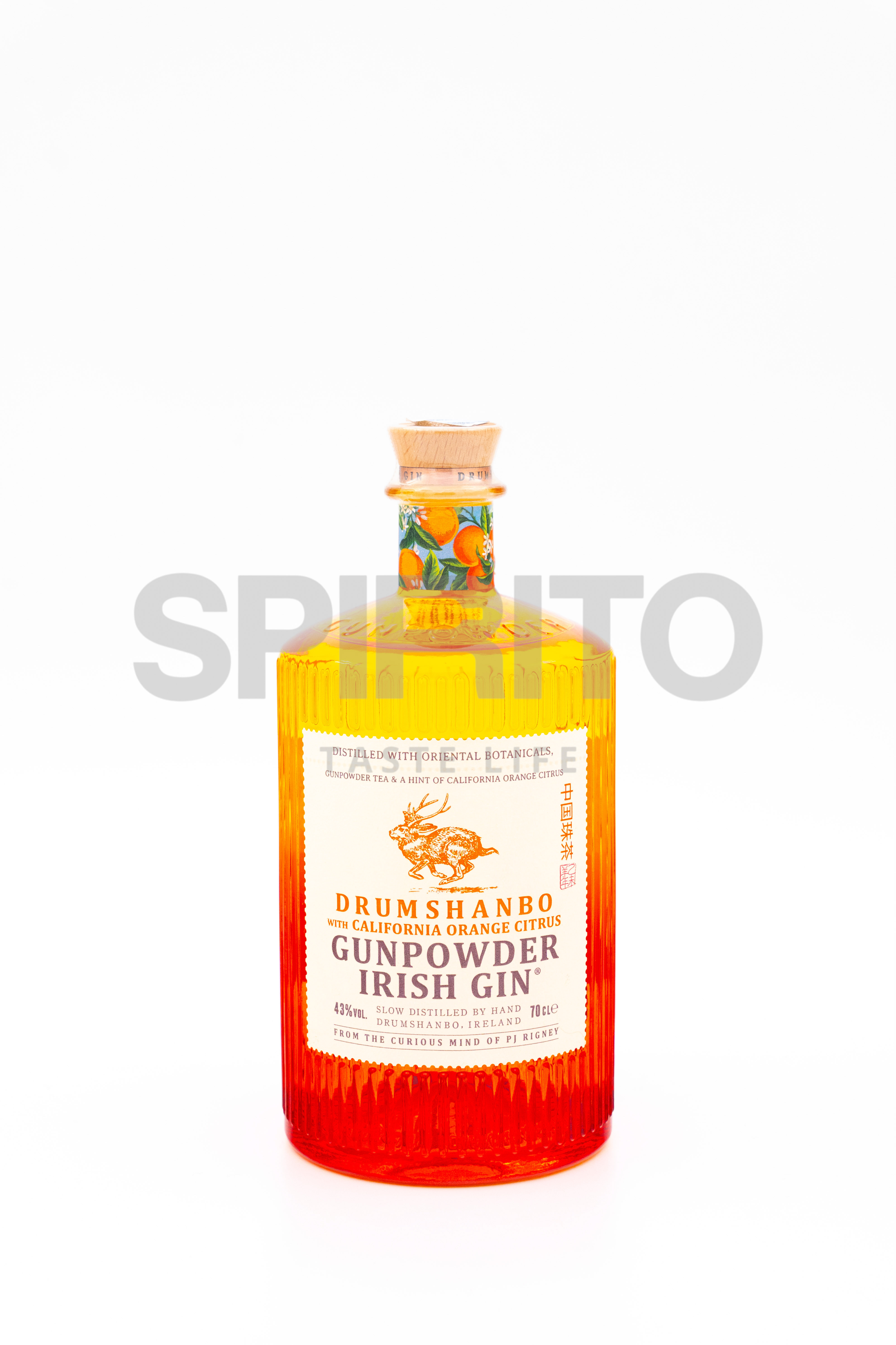 GUNPOWDER CALIFORNIA ORANGE CITRUS 43% ALC 700 ML