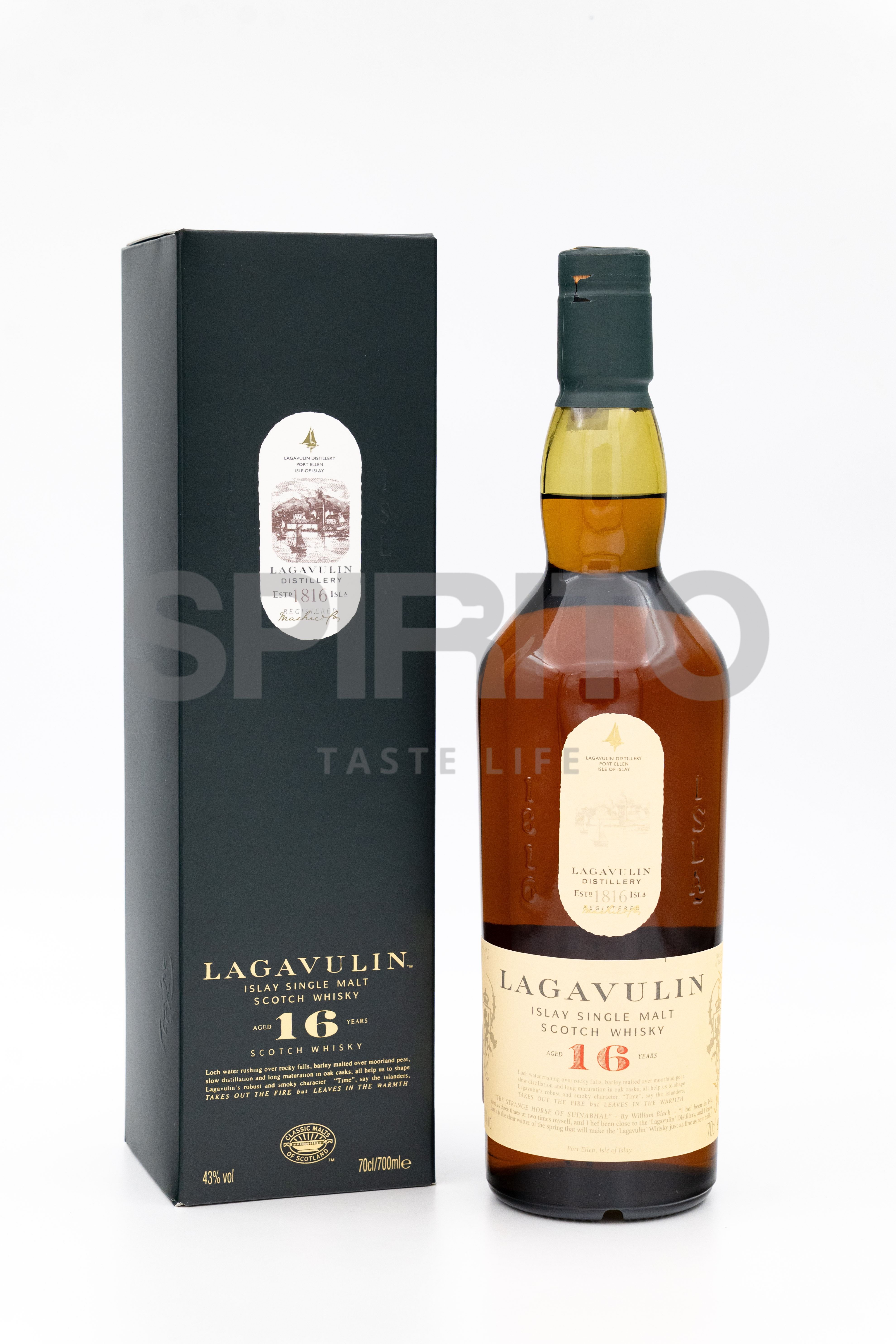LAGAVULIN 16 YO 43% ALC 700 ML