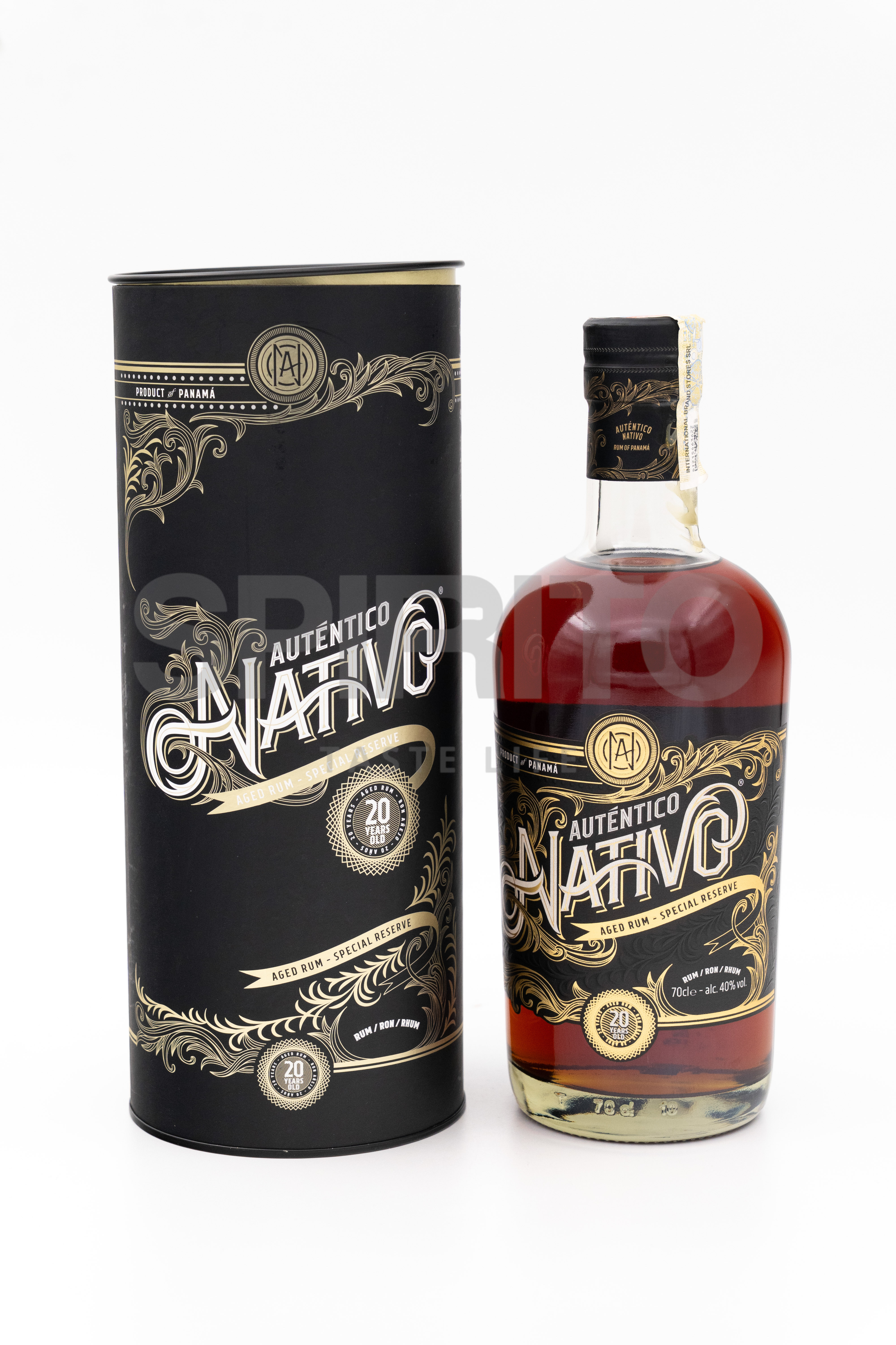 NATIVO AUTENTICO 20 YEARS SPECIAL RESERVE 40% ALC 700 ML