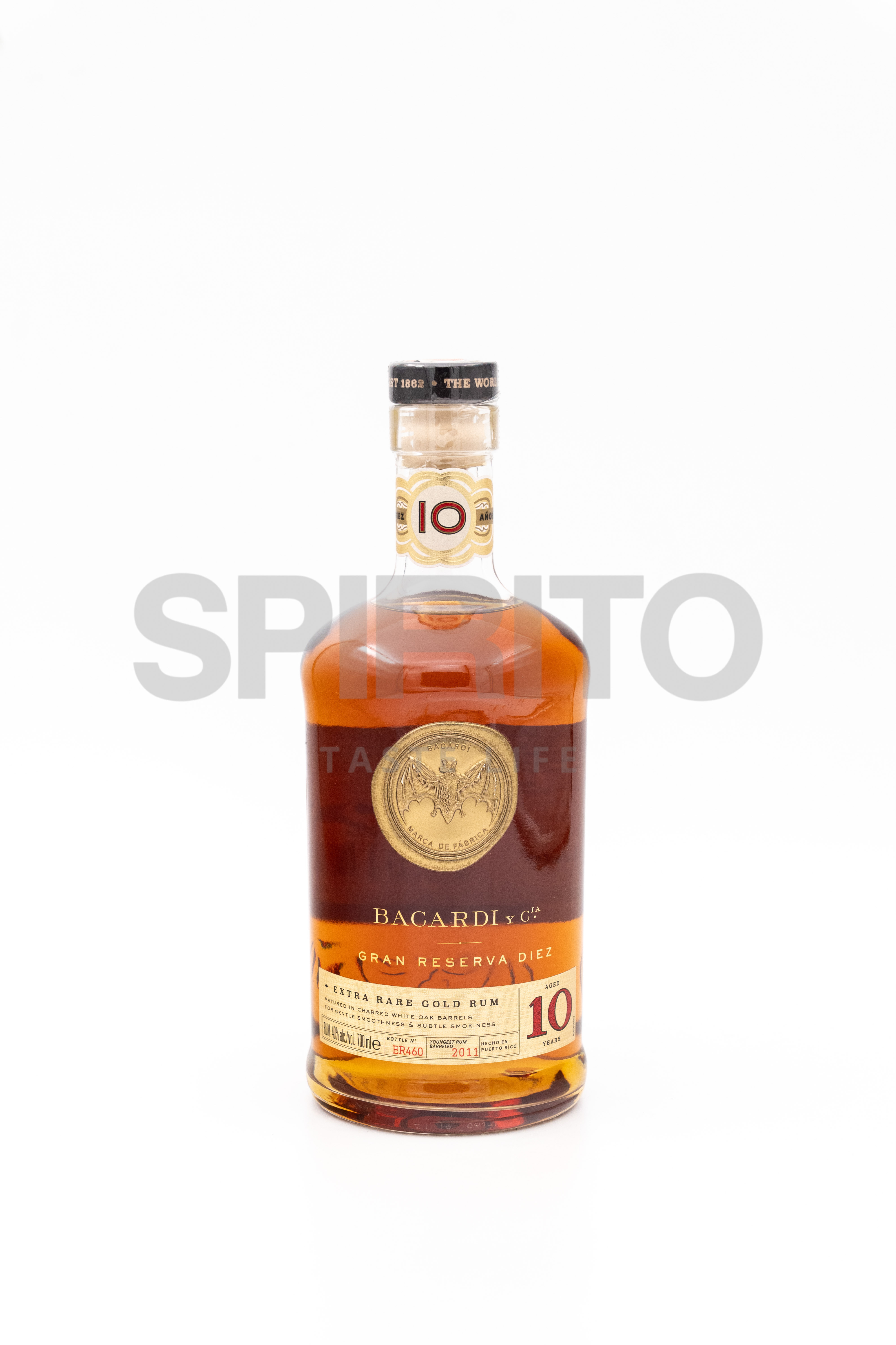 BACARDI GRAND RESERVA 10 ANEJO 40% ALC 700 ML