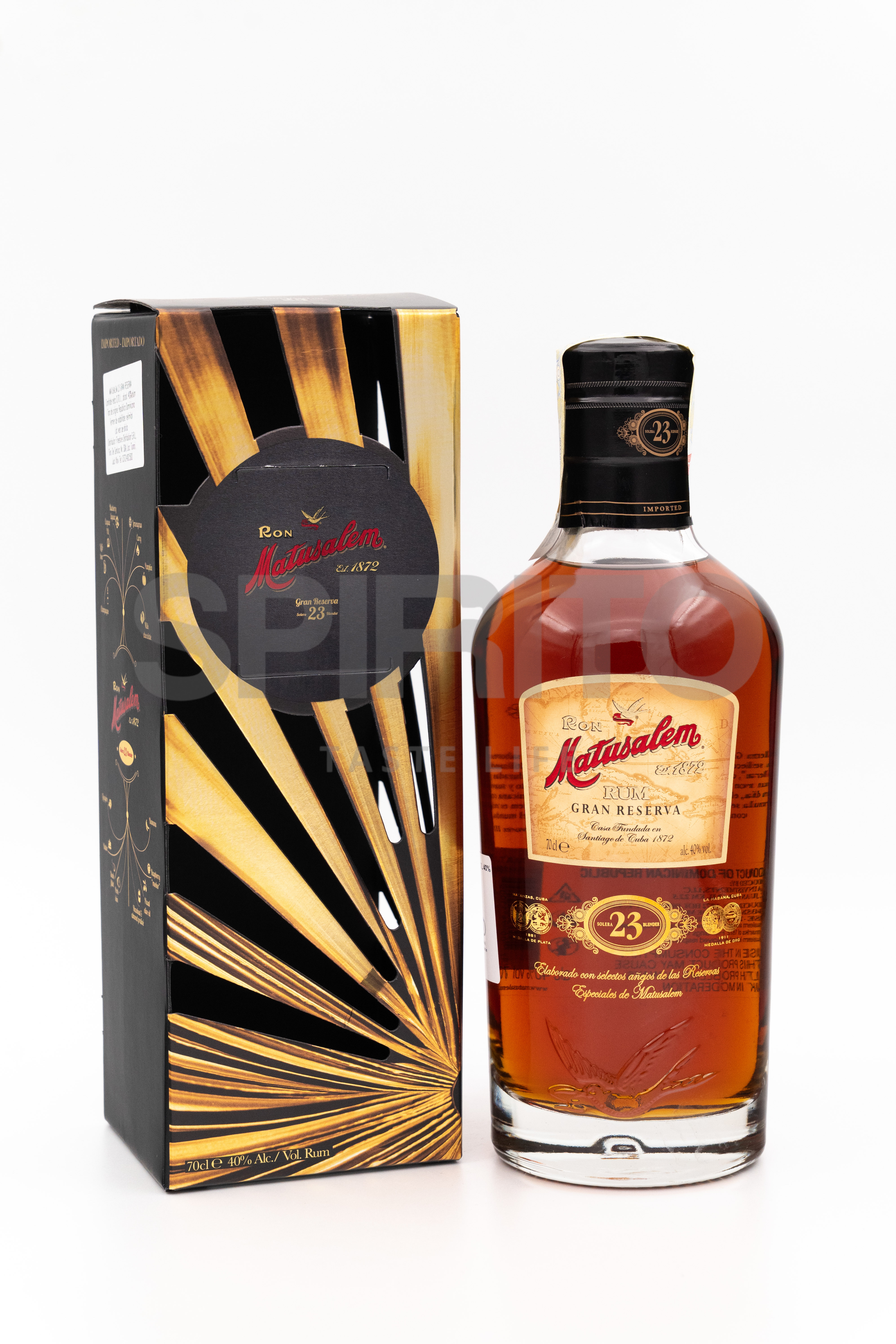 MATUSALEM 23 YO GRAN RESERVA 40% ALC  700 ML