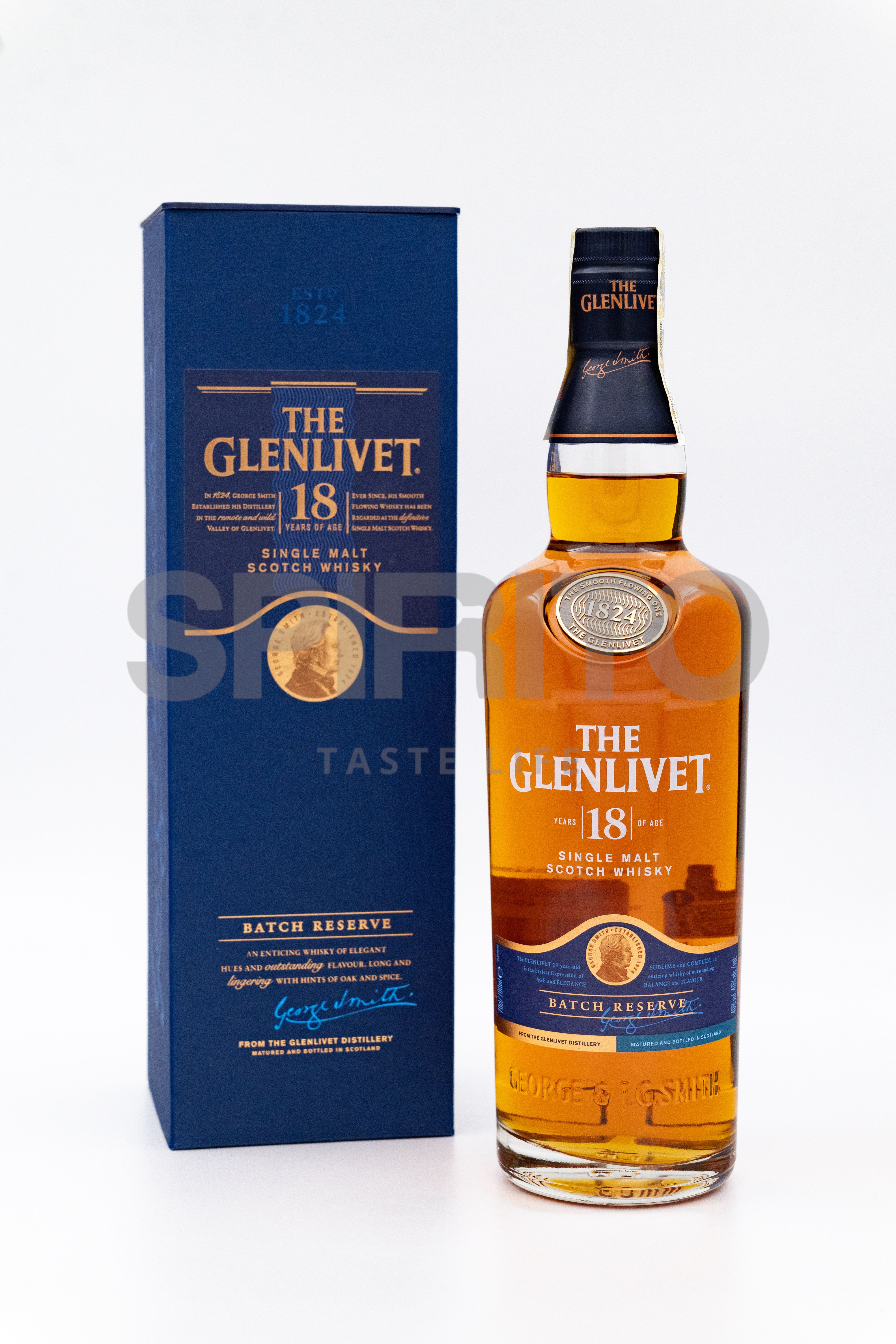 THE GLENLIVET 18 YO 40% ALC 700 ML