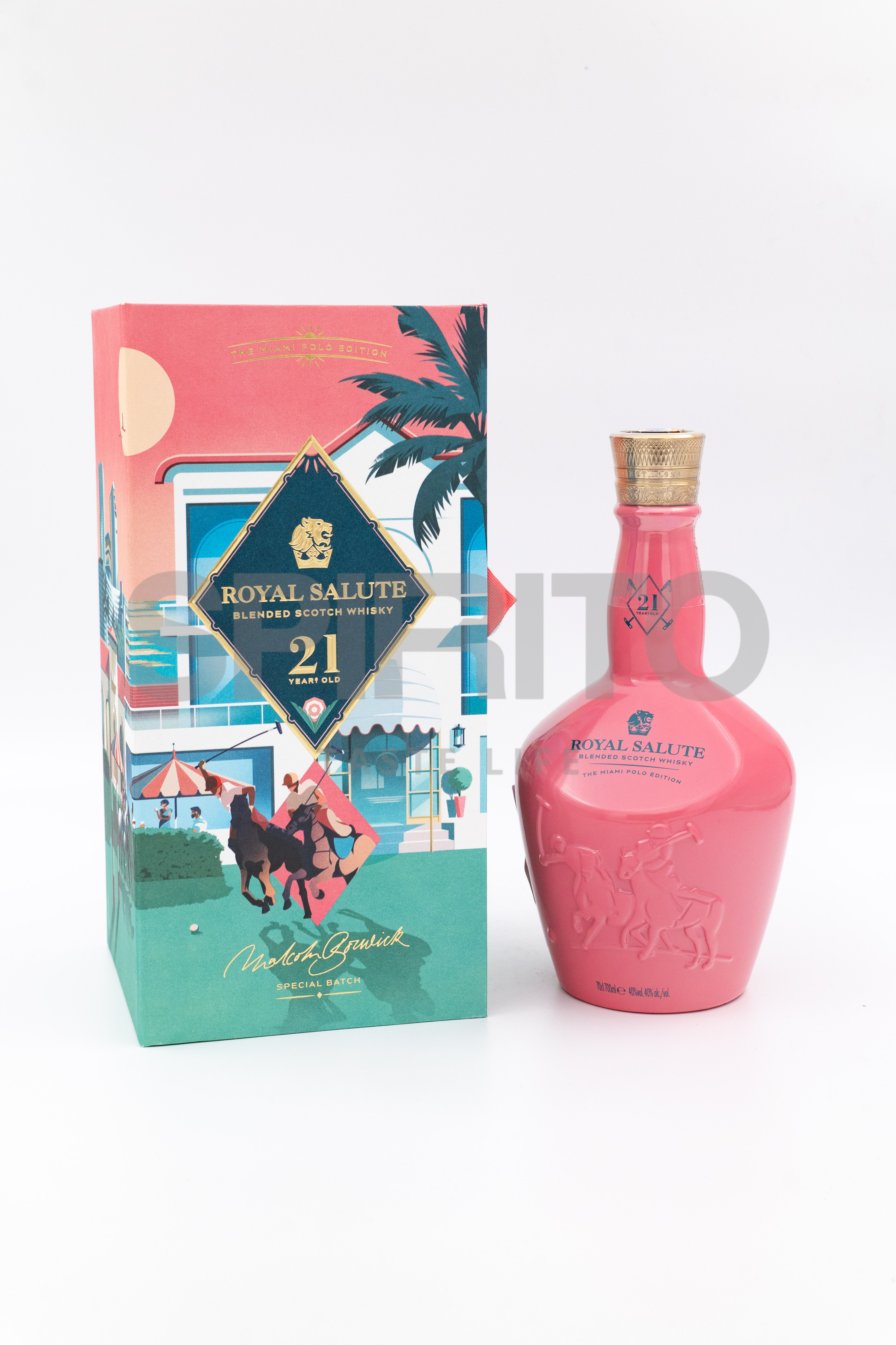 CHIVAS ROYAL SALUTE MIAMI 21 YO 40% ALC 700 ML